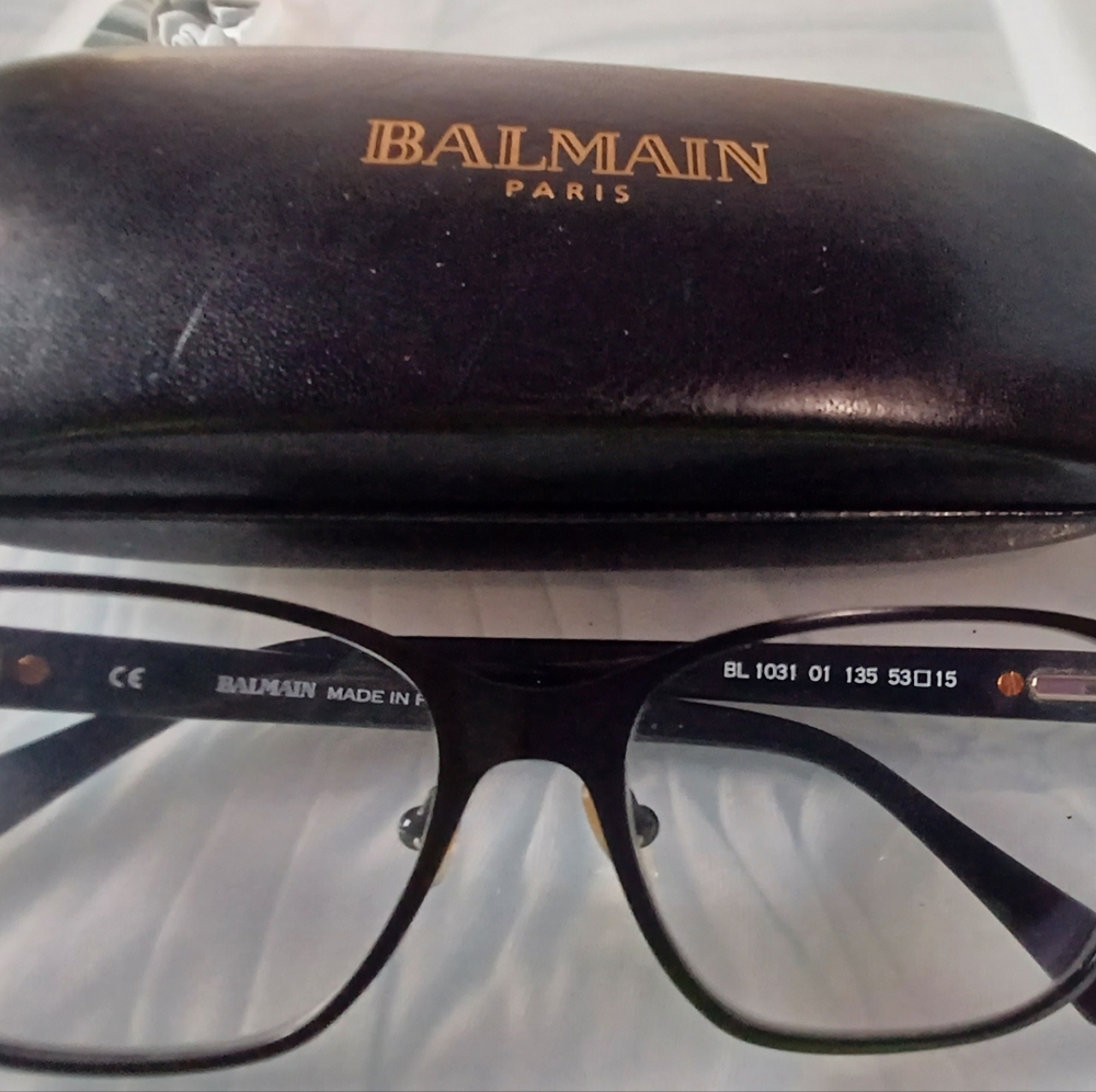 Balmain eye glasses/ no prescription